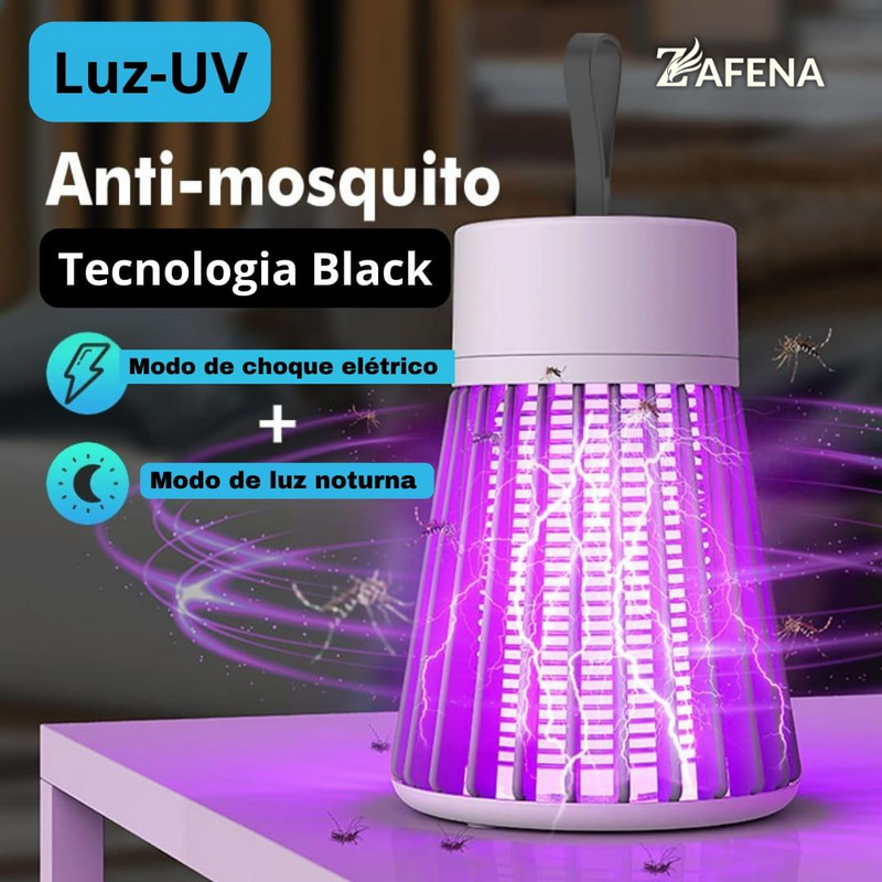 Luminária UV Anti-Mosquito