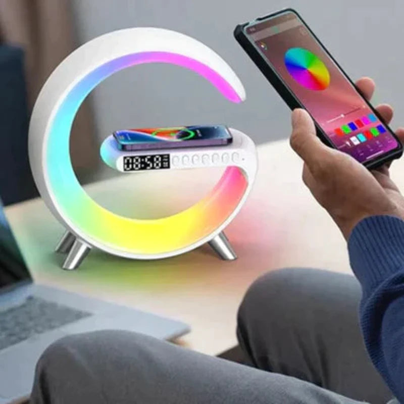 Luminária Relógio Inteligente Smart G-Speaker