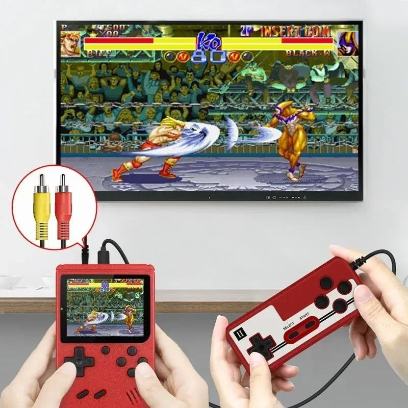 Mini Console De Videogame Portátil Embutido 400 Jogos