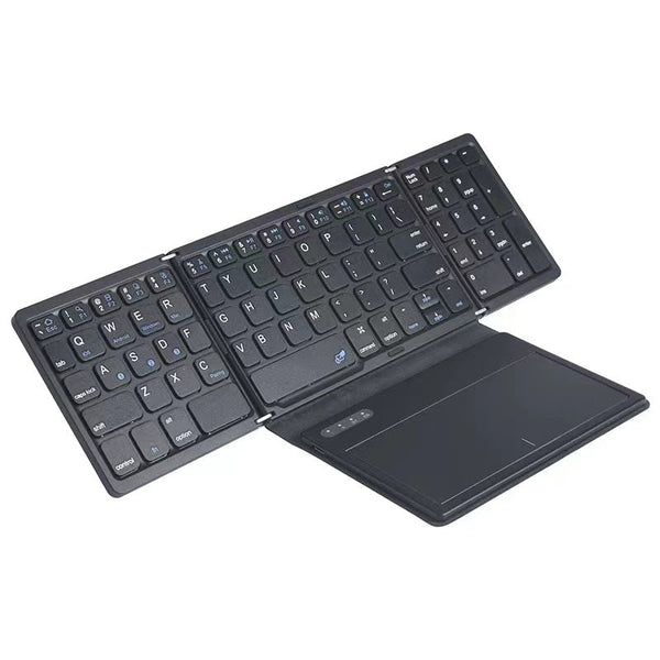 Teclado Dobrável Portátil Sem Fio Bluetooth - Zafena