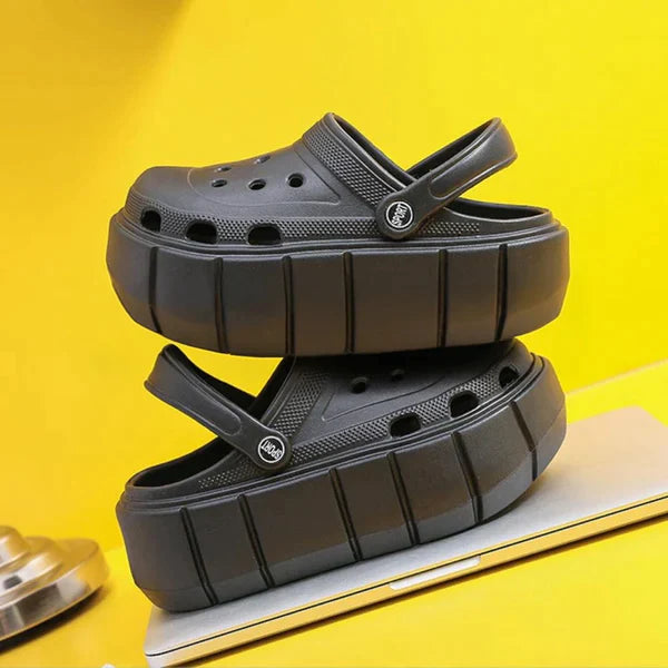 Sandália Crocs Plataforma Confort